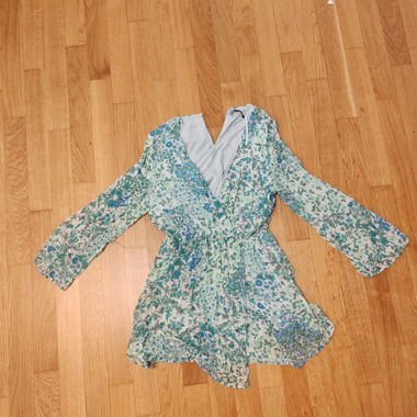 Salopette floreale ZARA