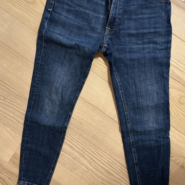 Zara blue skinny jeans