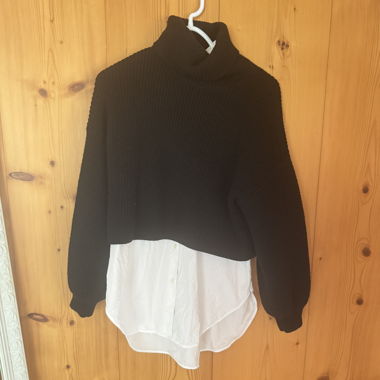 Maglione con Colletto e Camicia