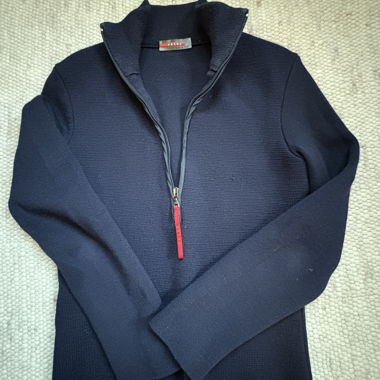 Prada Knit Sweater with Zipper
