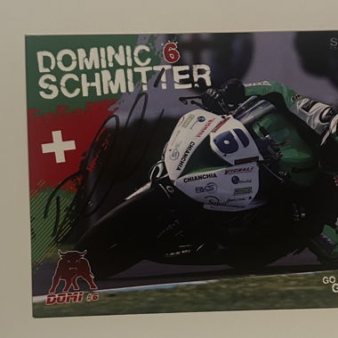 Autogrammkarte Dominic Schmitter
