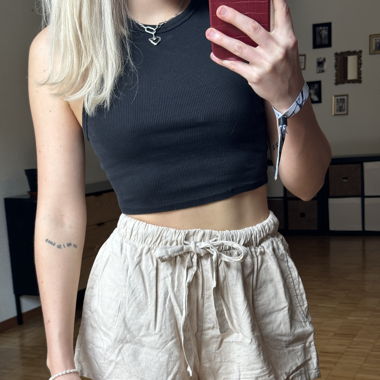 Leinenshorts