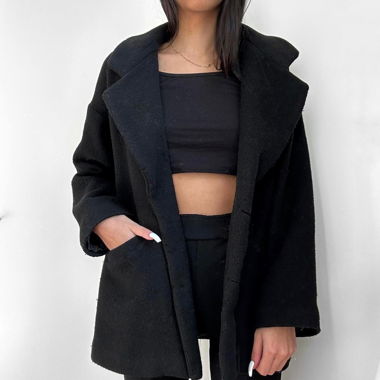 Black coat
