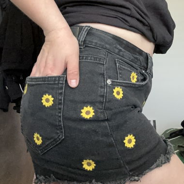 Flower Hot Pants