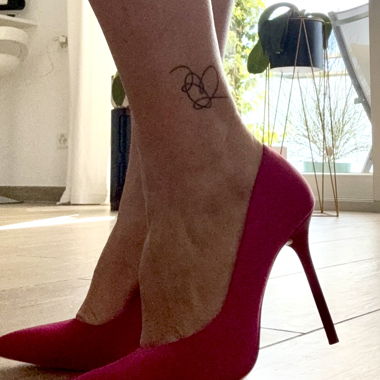 Escarpins fuchsia Zara 