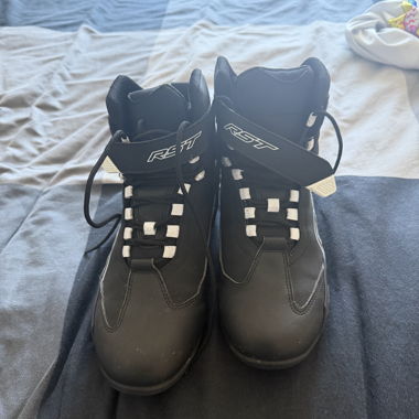 RST Motorradstiefel schwarz