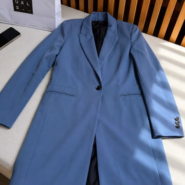 Zara Basic Blazer blau