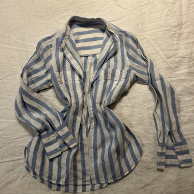 Leinen Bluse