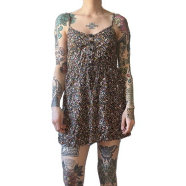 Floral mini dress