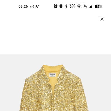 Blazer Very Sequin Zadig & Voltaire