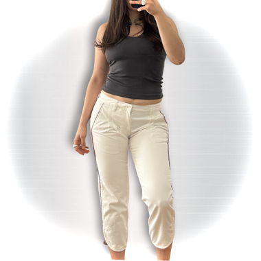 Pantalon court blanc Diesel vintage 