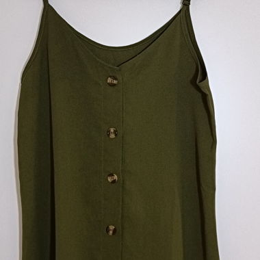 Blusa a bretelle