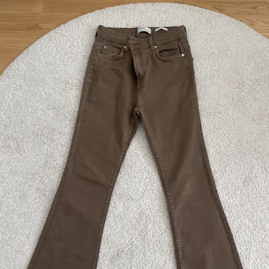 jeans marroni bootcut