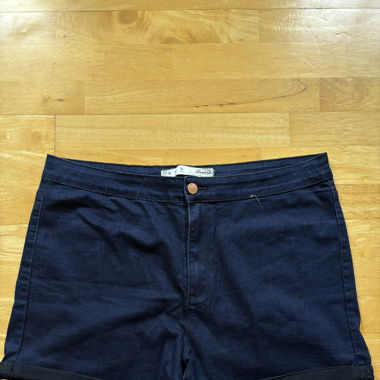Short en jeans