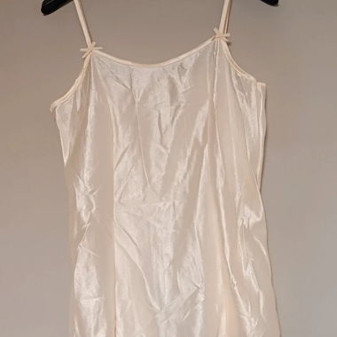 White satin top NEW women’s nightgown/night dress