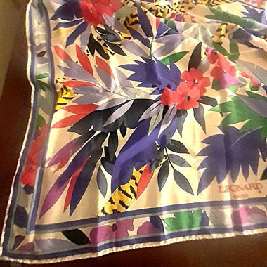 Leonard Paris Multicolored Scarf