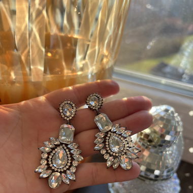 Superbes boucles d oreille Crystal haute qualité 