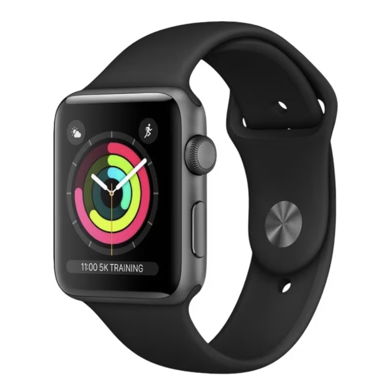 Apple Watch inkl. weisses Band zum wechseln