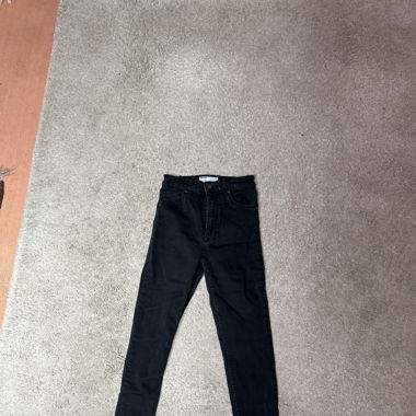 Schwarze skinny jeans