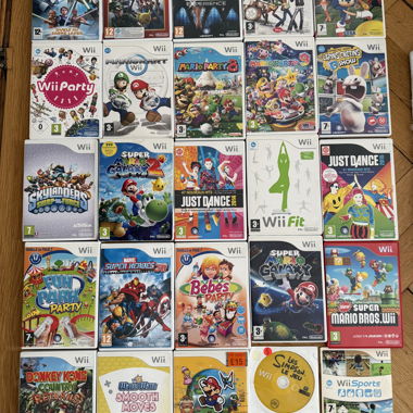 Kit Nintendo Wii con giochi