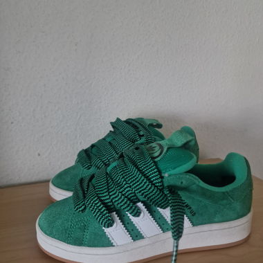Green adidas Campus Sneakers