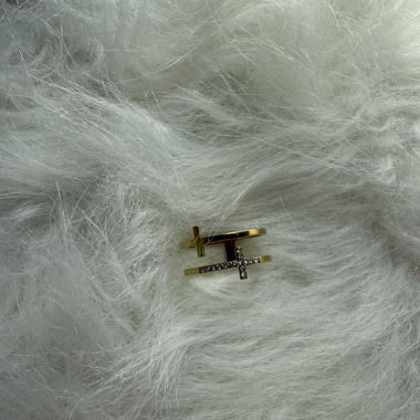 Bague croix