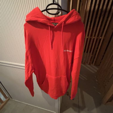 Felpa Balenciaga rossa