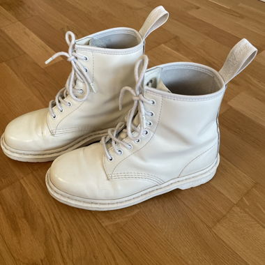 White Dr. Martens