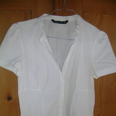 Bluse weiss, Zara L