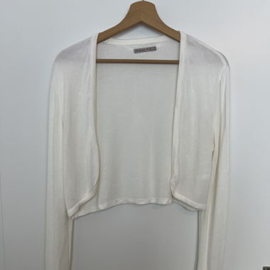 Anna Field off white bolero M