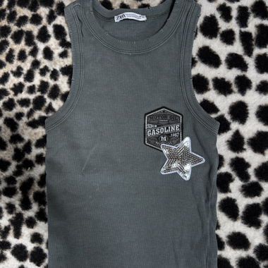 Patched Zara Tank