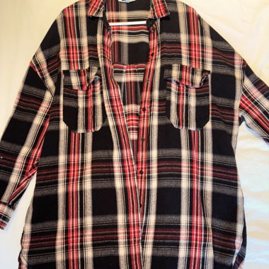 Camicia lunga da boscaiolo