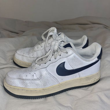 Sneaker Air Force 1 '07 - Bianco / Blu