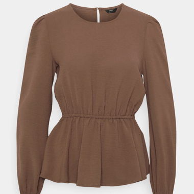 Chemisier ONLY couleur Chestnut