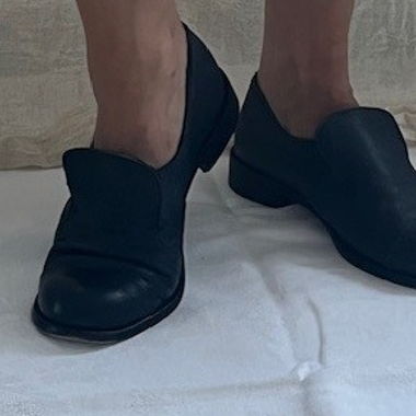 Ernesto Dolani Navy Blue Moccasins