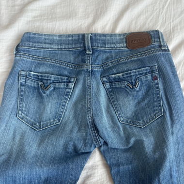 Jeans vintage taille basse