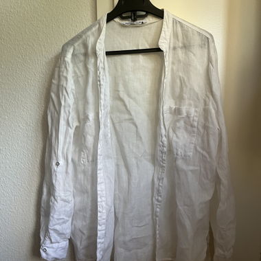 Camicia di lino Zara, taglia L