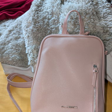 Pinker Rucksack 