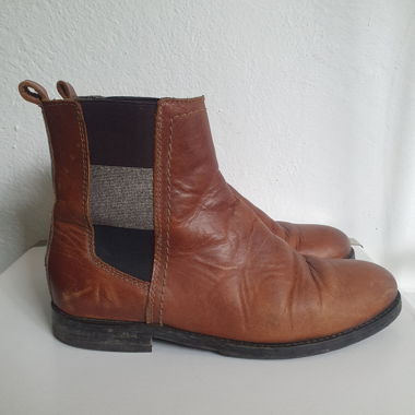 Braune Stiefeletten Tommy Hilfiger Denim