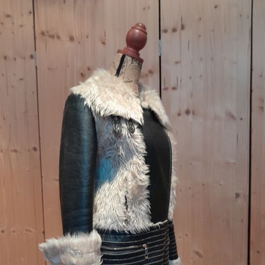 Wintermantel flauschig gefüttert