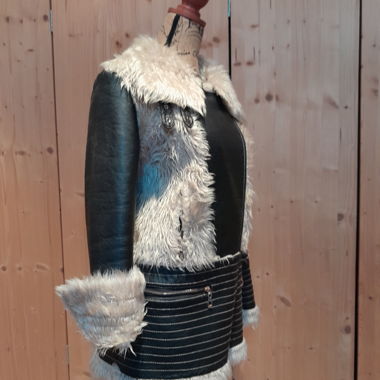 Wintermantel flauschig gefüttert