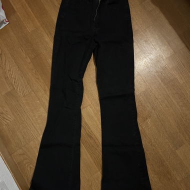 Black Flared Jeans