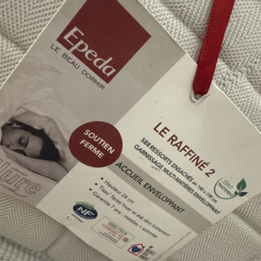 Matelas Epeda Le Raffine 2