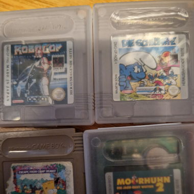 Game boy 4 spiele