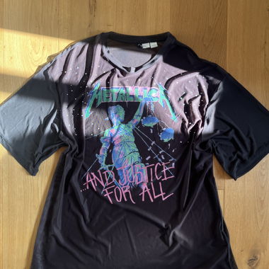 durchsichtiges metallica shirt / rock