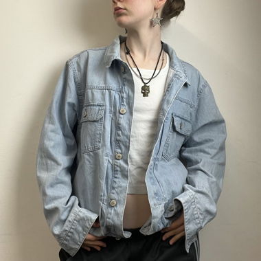 baggy vintage the stronghold denim jacket
