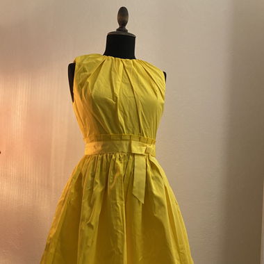 TED BAKER London Gelbe Kleid Neu