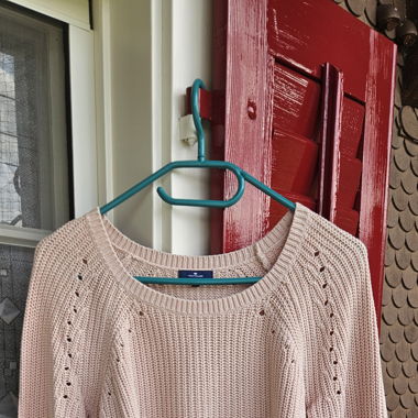 Winterpulli mit Fake Hemd 
