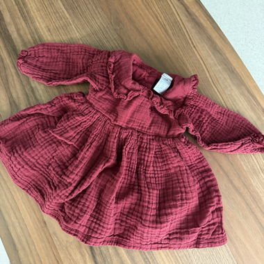 Robe pour enfant rouge Gr. 74