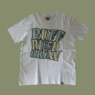 T-shirt Carhartt ’RUFF RUGGED & RAW‘